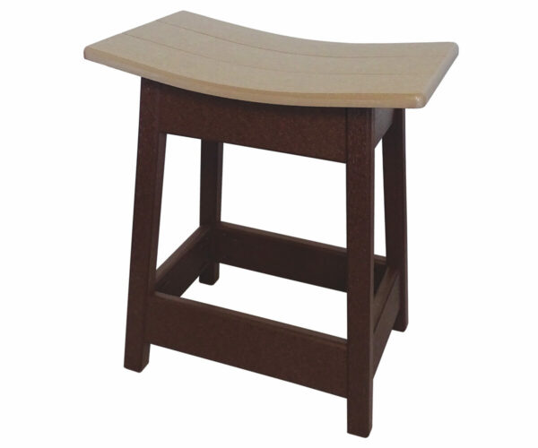 Counter Square Saddle Stool