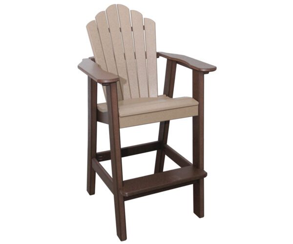 Snuggle-Back Bar Chair