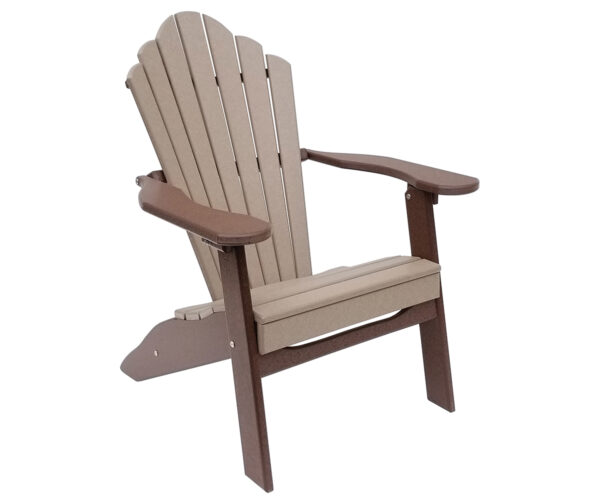 Snuggle-Back Folding Adirondack Chair