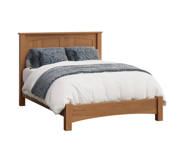 Elite Square Panel Bed With Low Footboard
