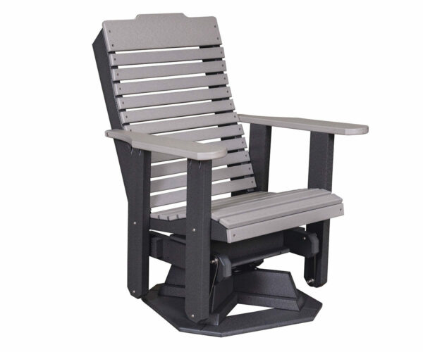 High Back Curve Back Swivel Glider