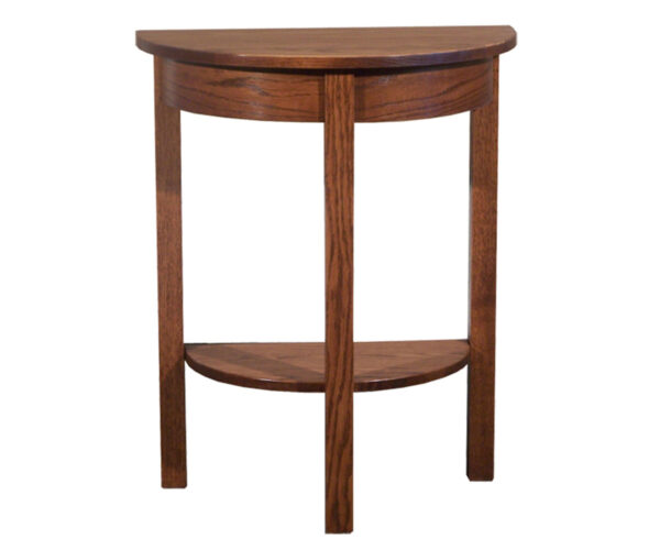 Mission Half Round Table