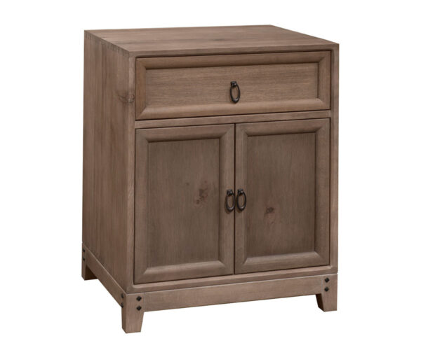 Glendale 1 Drawer 2 Door Nightstand