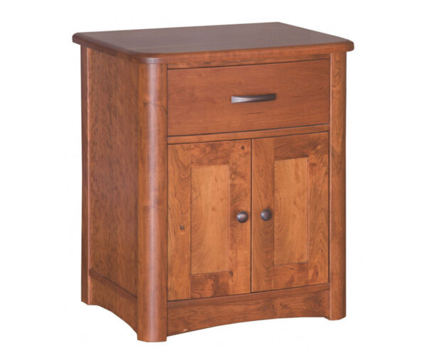 Meridian One Drawer Two Door Nightstand
