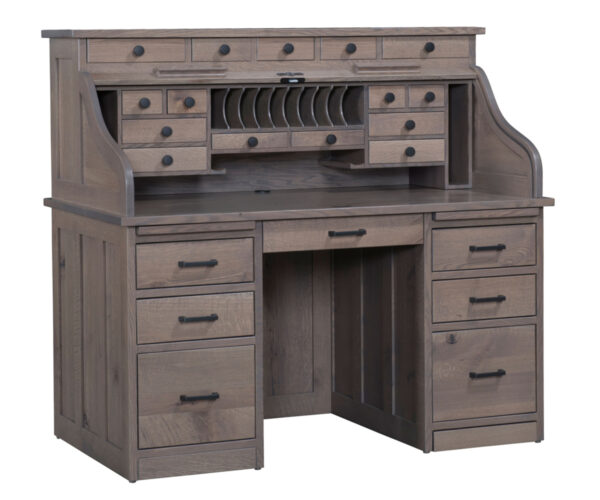 56" Mission Roll Top Desk