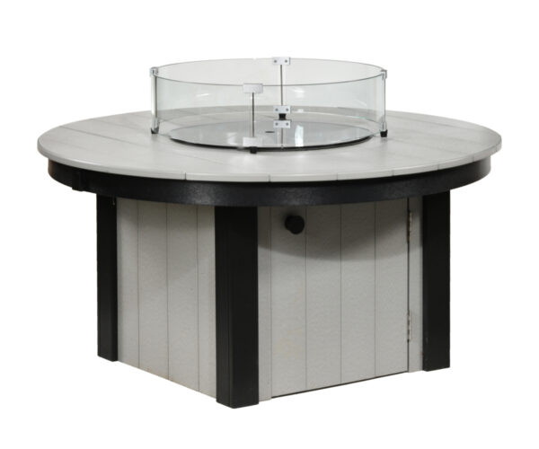 Lina 48" Round Fire Pit Conversation Height - 24"H