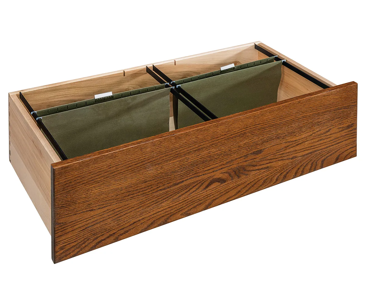 Boulder Creek Lateral File Cabinet with Hutch - Image 2